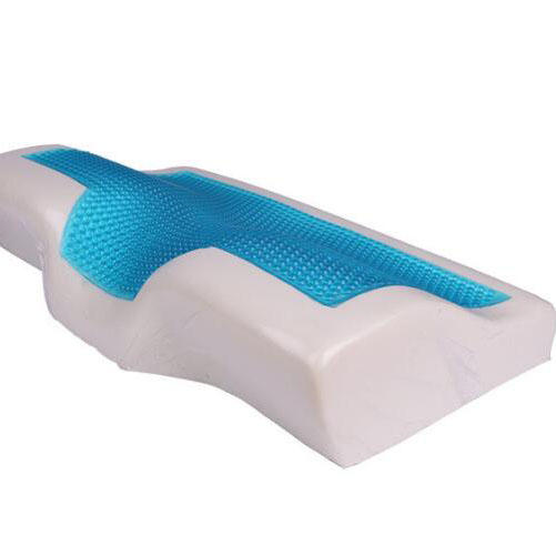 Memory Foam Cooling Gel Pillow: Ergonomic Anti-snore Pillow