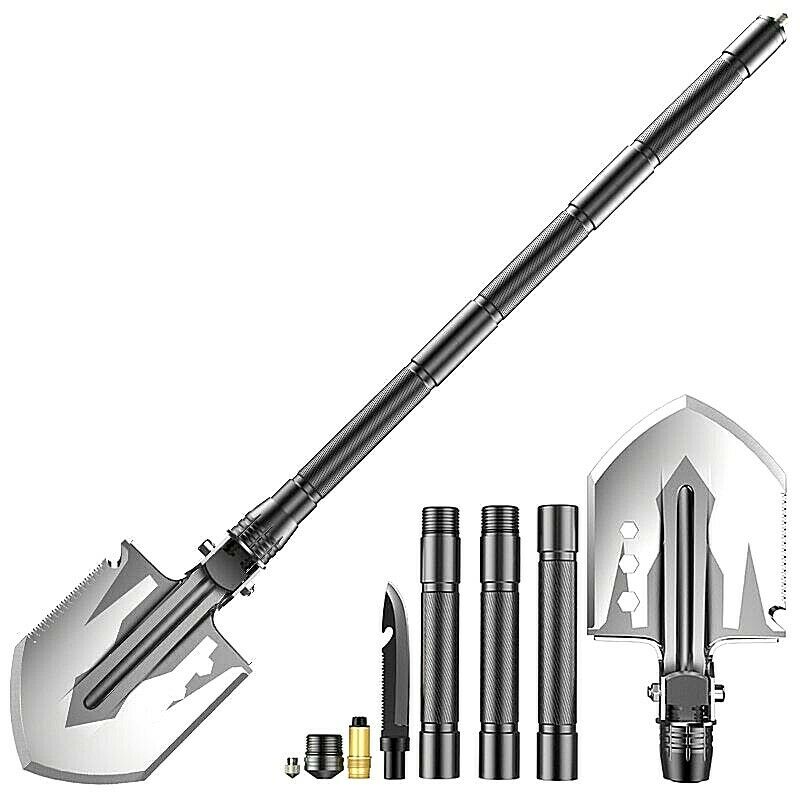 Shovel and attachments blade screwdriver