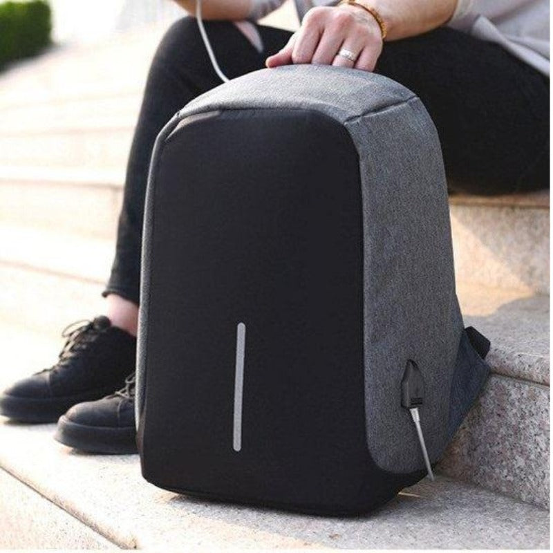 backpack grey