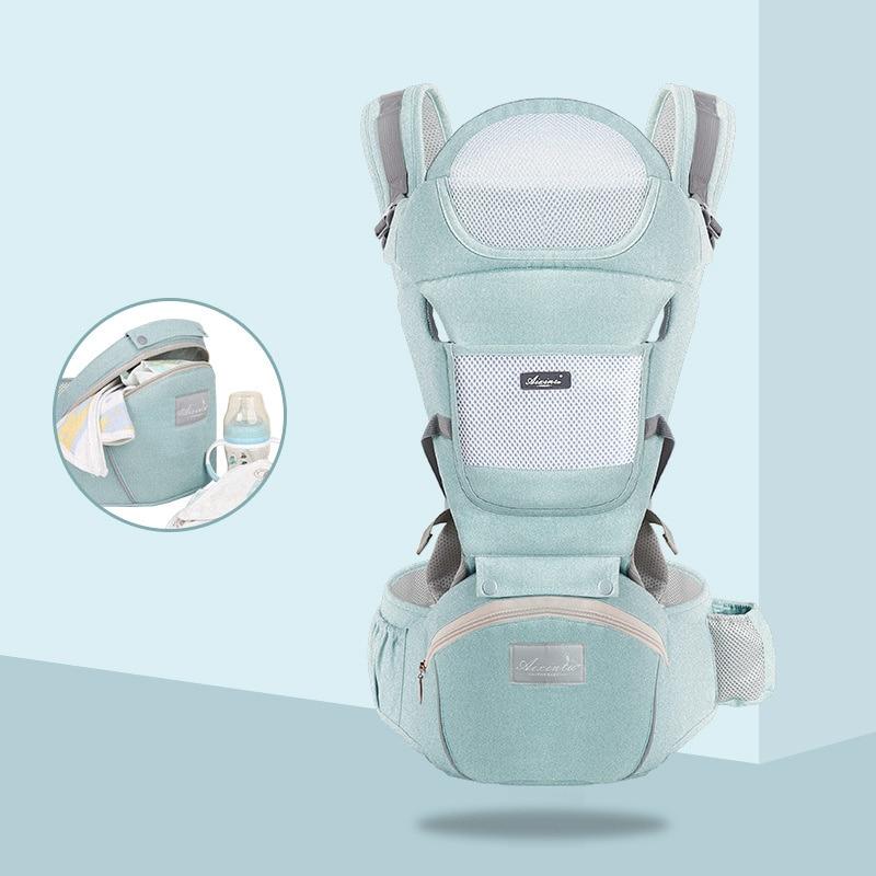 Pumpkin360 Convertible Baby Carrier with Adjustable Straps and Breathable Mesh for Infants and Babies 0-36 months