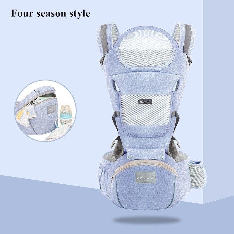 Pumpkin360 Convertible Baby Carrier with Adjustable Straps and Breathable Mesh for Infants and Babies 0-36 months