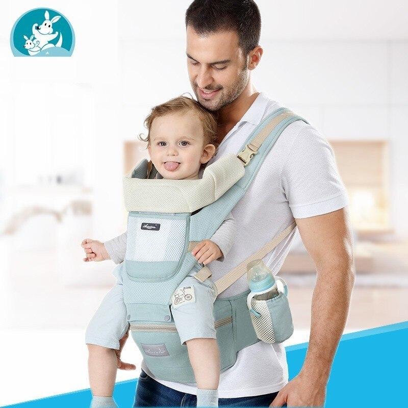 Pumpkin360 Convertible Baby Carrier with Adjustable Straps and Breathable Mesh for Infants and Babies 0-36 months