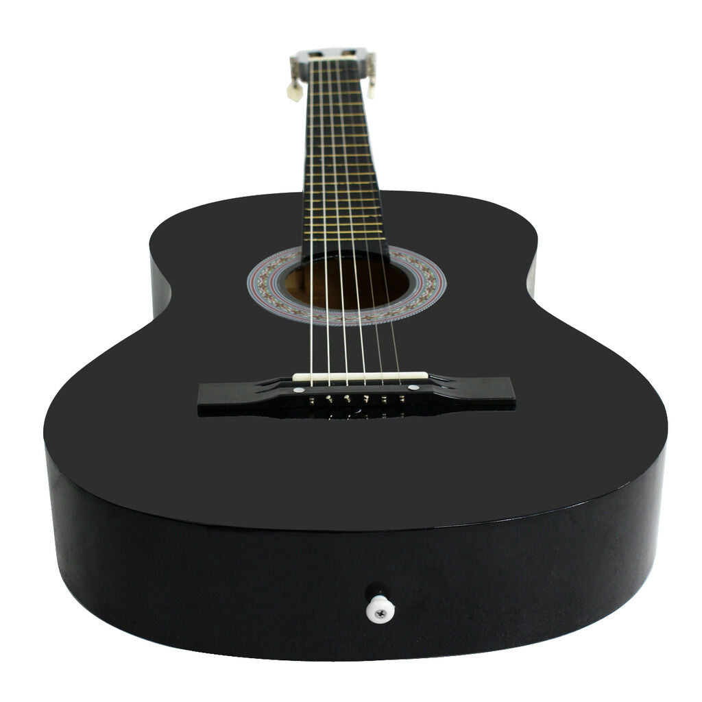 BlitzX  Acoustic Beginners Guitar w/ Case, Strap, Digital Tuner, Pick & Steel Strings + Free eBooks
