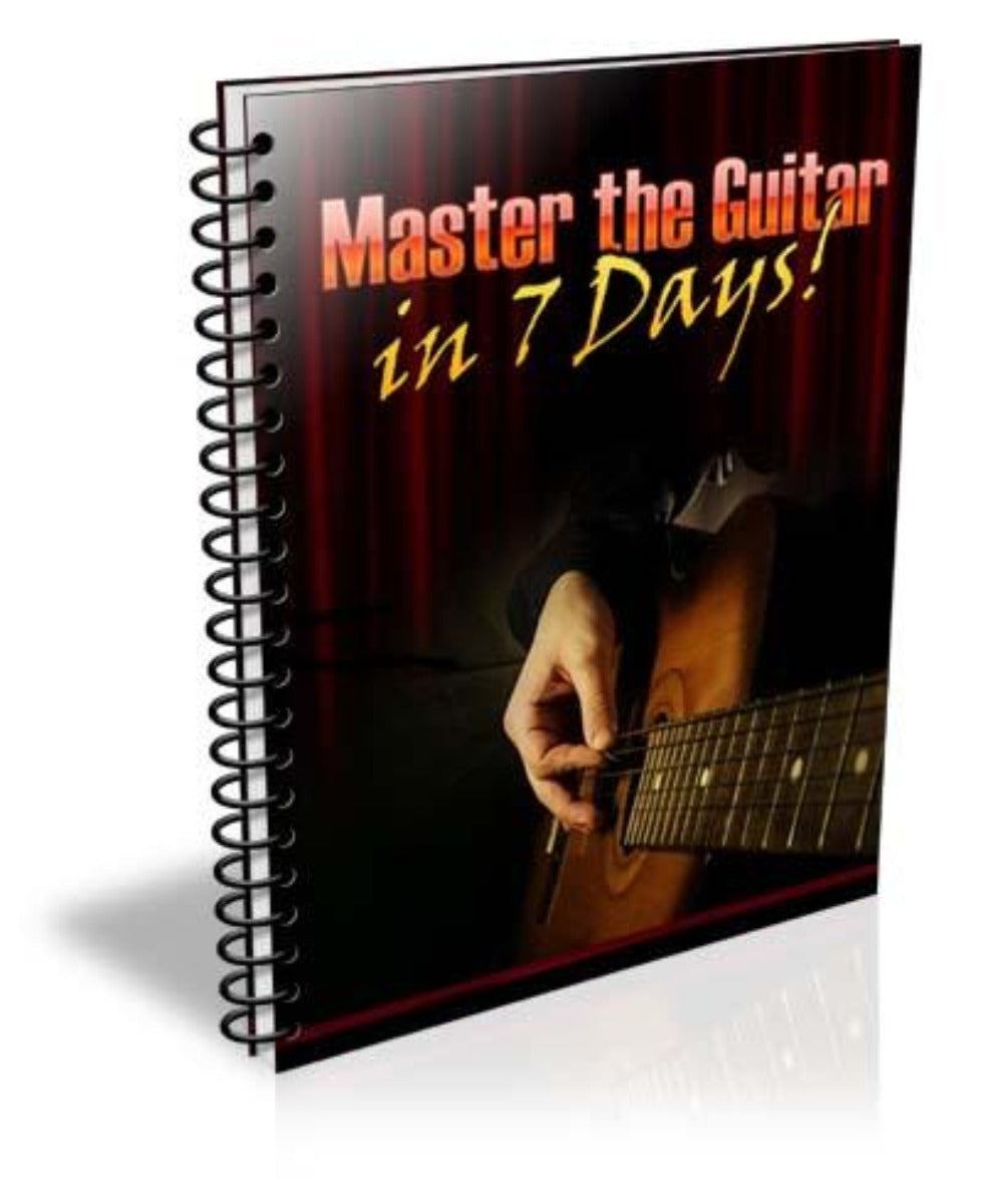 ebook mater the guitar in 7 days