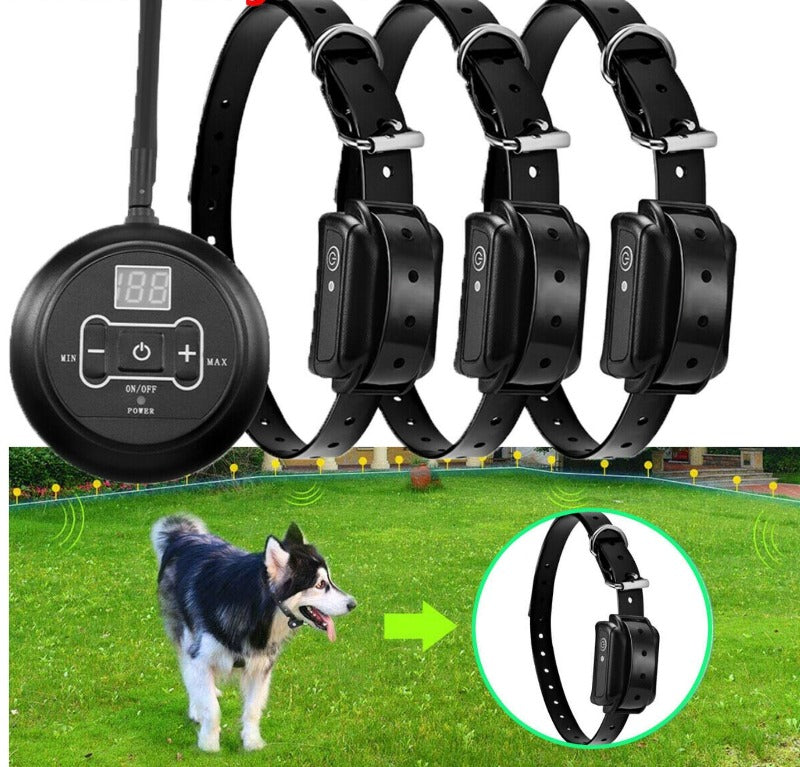 Petsjoy360 Electric Fence for Dogs with Waterproof Collar and Long range