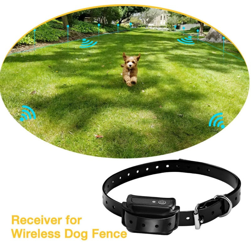 Petsjoy360 Electric Fence for Dogs with Waterproof Collar and Long range