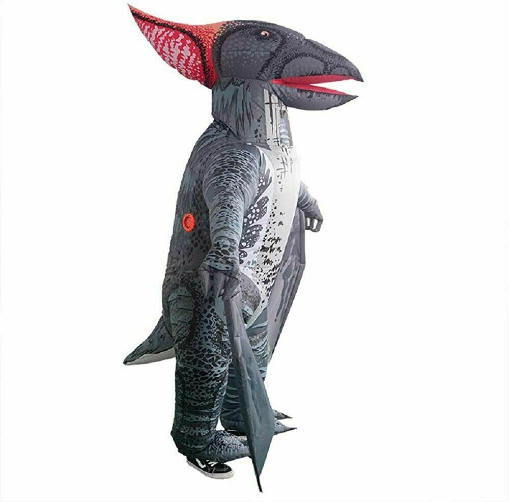 Inflatable Dinosaur Costume Outfits Suit For Adult kids Cosplay Party