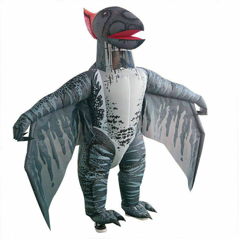 Inflatable Dinosaur Costume Outfits Suit For Adult kids Cosplay Party