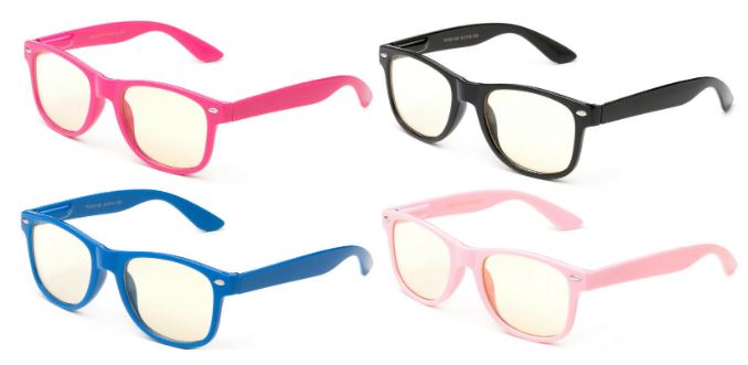Vizcare Kids Blue Light Blocking Glasses Anti Eye Strain UV Protection against Gaming Computer Smartphones