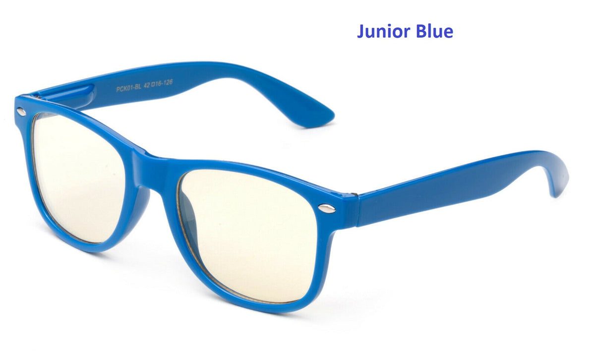 junior blue anti blue monitor glasses