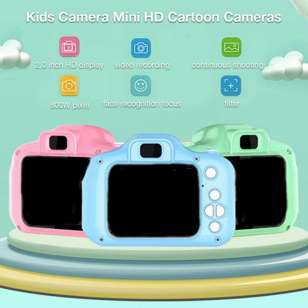 Cute Mini Digital Camera for Children and Kids With HD 1080P Video Recorder