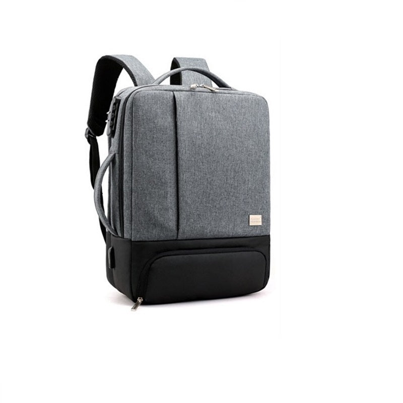 dark gray notebook backpack