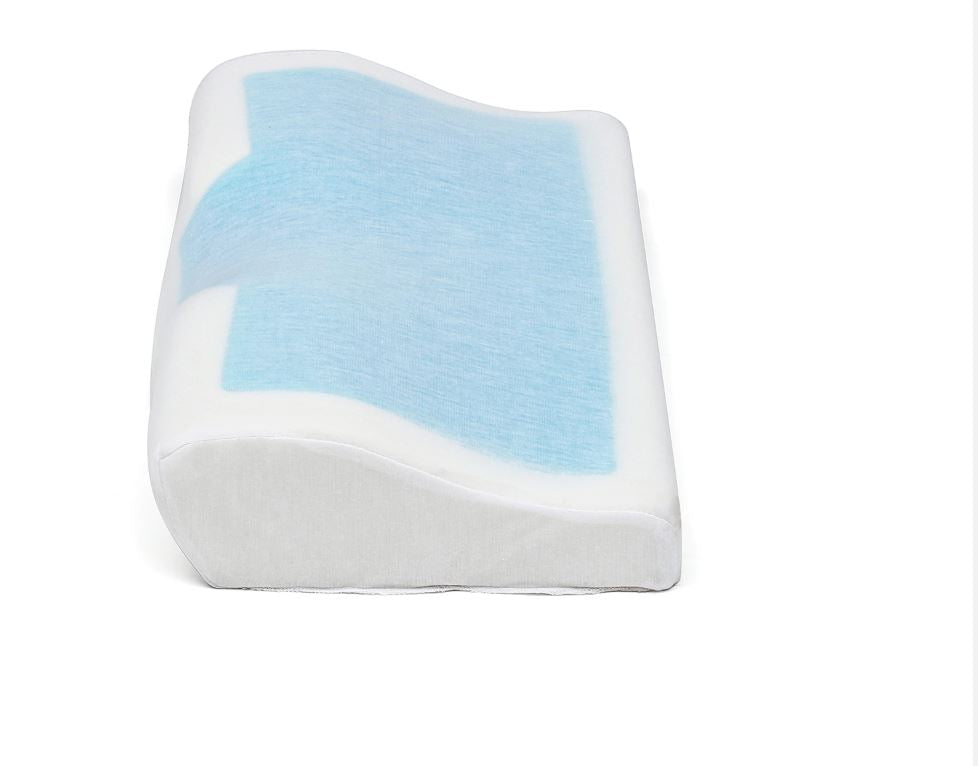 Memory Foam Cooling Gel Pillow: Ergonomic Anti-snore Pillow