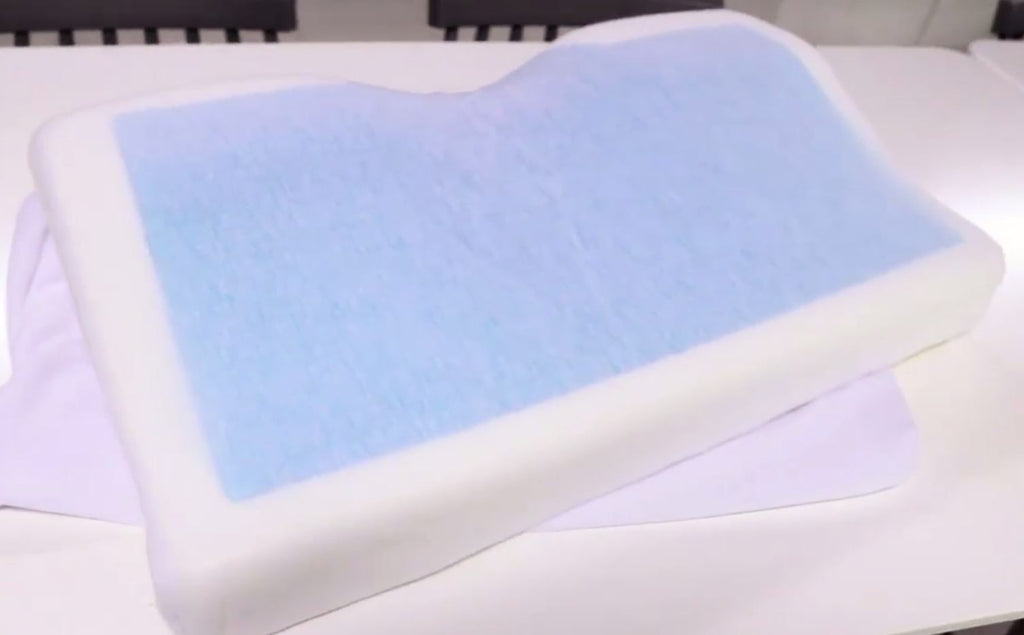 Memory Foam Cooling Gel Pillow: Ergonomic Anti-snore Pillow