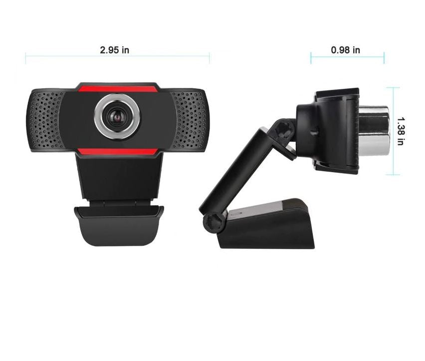 CamPro360 HD 1280X720P Live Webcam PC Digital WebCamera Video Recording W/ Mic